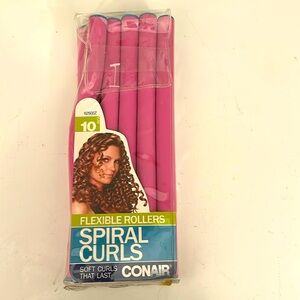 Conair flexible rollers spiral curlers